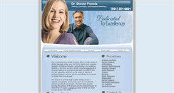 Desktop Screenshot of drfrancis.com